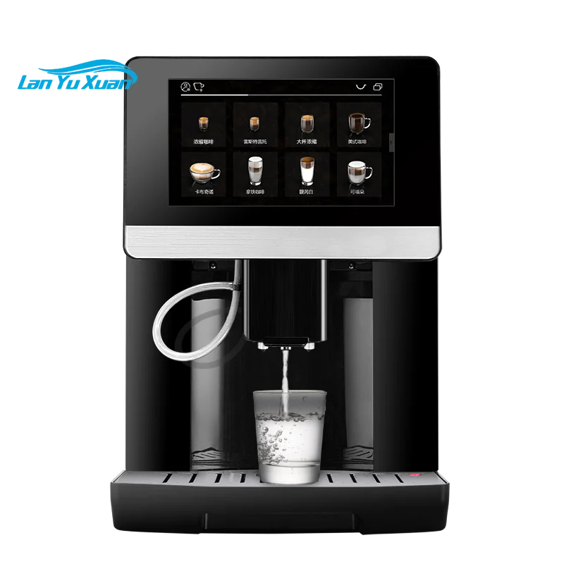 

7" Touch Screen 20+ Beverages New Style Latte Cappuccino Espresso Fully Automatic Coffee Machine