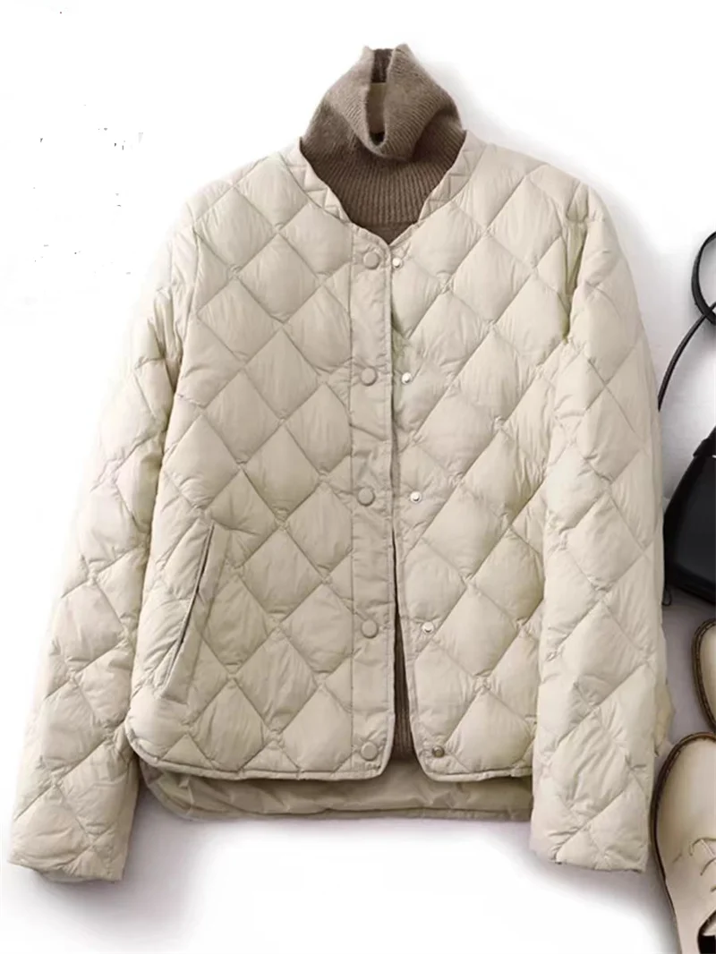 Parka Cotton Jacket Female Jacket 2025 Autumn Winter New Middle-Aged Elderly Women's Down Cotton Coat inner Lining Cotton Jacket