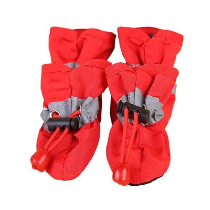 4-Piece Anti-Slip Waterproof Pet Booties