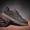 Quality Men's Shoes Leather Casual Shoes for Men Soft Sole Comfortable Shoes Versatile Male Work Shoes Trend Retro Shoes Men 1
