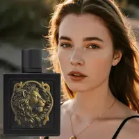 Tête De Lion noir Eau De Parfum moyen-orient Style dubaï arabe unisexe cannelle, parfum De luxe ambre 100ml 3