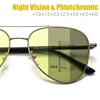 Progressive Multifocal Reading Glasses for Women Men Fashion Trend Color Changing Night Vision Eyewear Prescription Sunglasses 1