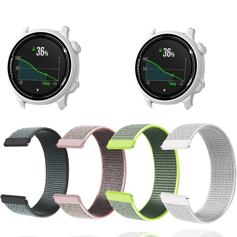 Per Coros Pace 2 Cinturino Sportivo In Nylon Cinturino Cinturino Per Coros Apex Pro Cinturino Apex 46Mm 42Mm Cinturino Cinturino