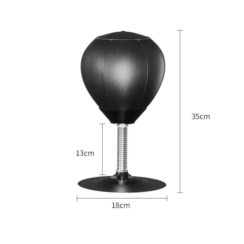 Desk Punching Bag Desktop Toys with Strong Suction Cup Stress Relief Boxing Ball Thai Sports Equipment Kids Adults Relax