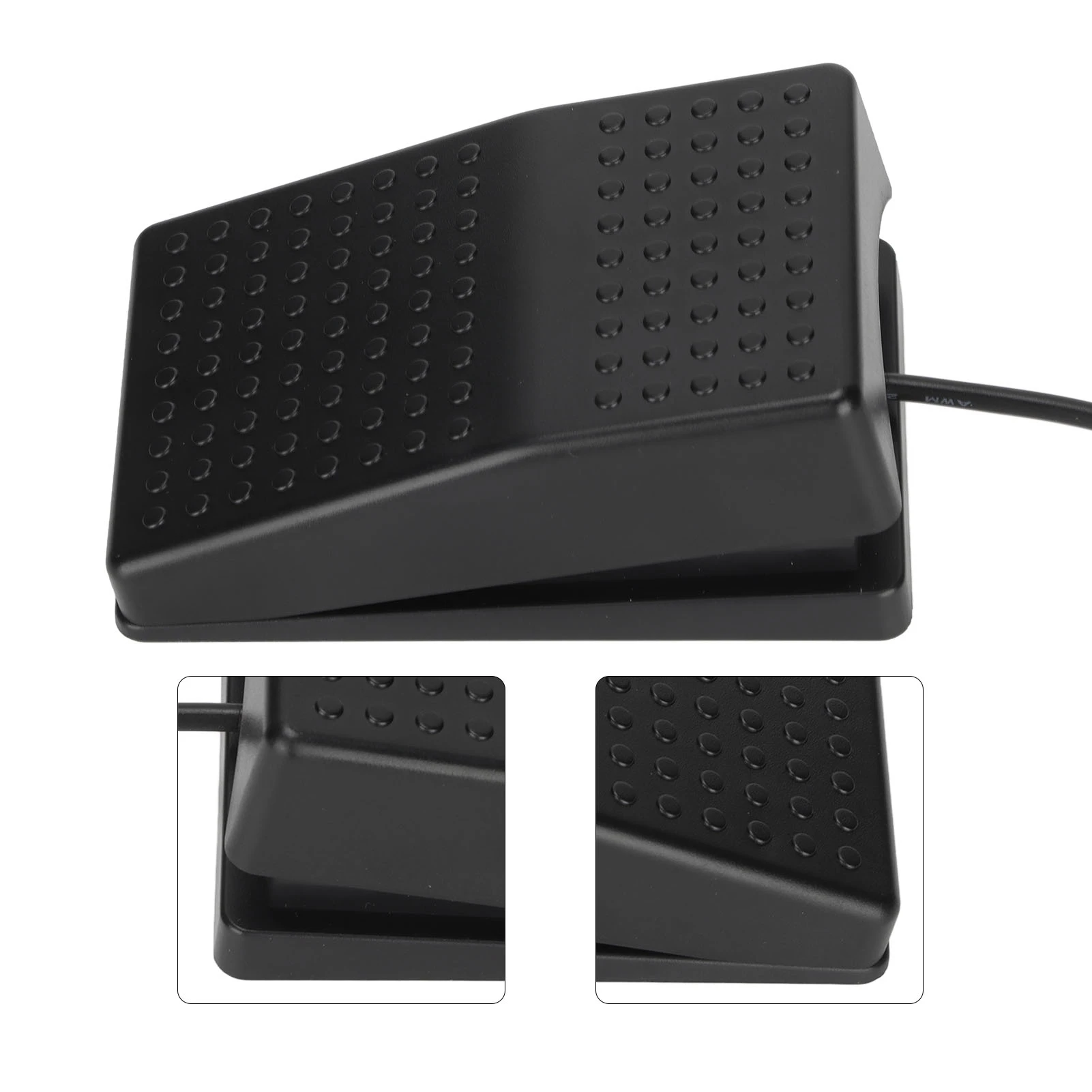 Programmable USB Foot Switch With 2M Cable - HID Compatible For Hands-Free Computer Control