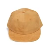 Big Size Corduroy 6 Panel Cap for Men Cotton Mid-Profile Hip-Hop Cap Unstructured Flat Visor Comfortable Breathable Snapback Hat 4