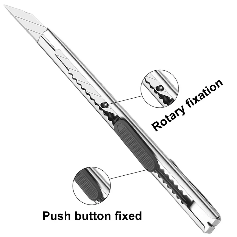 스테인리스 스틸 실용적인 절단 도구 - 종이 절단 도구 세트 - 미끄럼 방지 절단날 - 오픈박스 수공예 도구