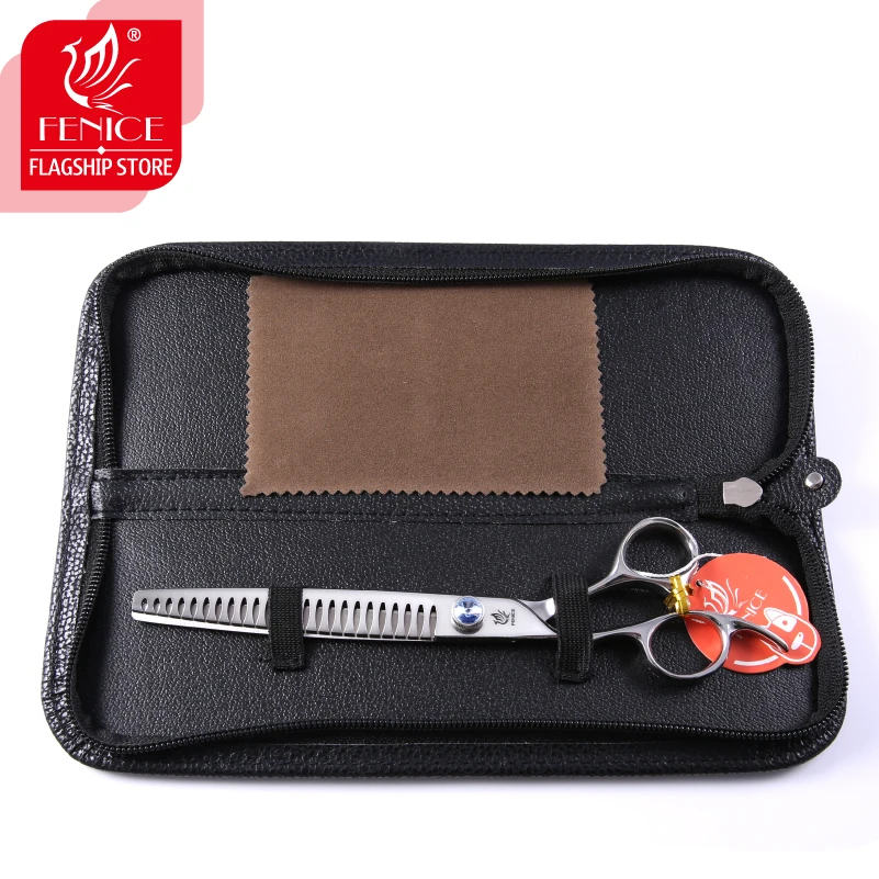7.0/7.5 pet dog grooming scissors Japan440C left-hand use thinning rate 75%