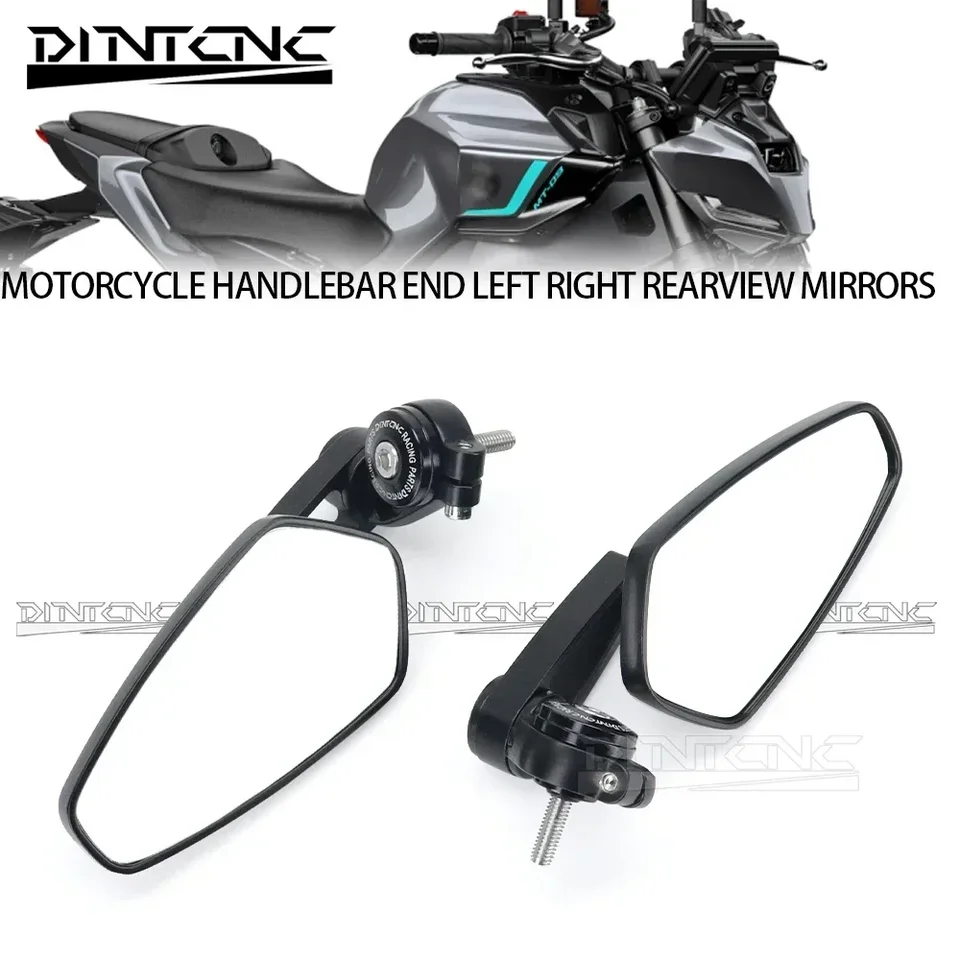 Rétroviseur D'extrémité De Guidon Pour YAMAHA MT09 MT09SP 2024 25, Rotation Latérale Gauche Droite FZ09 MT-09 SP 2023 2022 2021, Accessoires De Moto