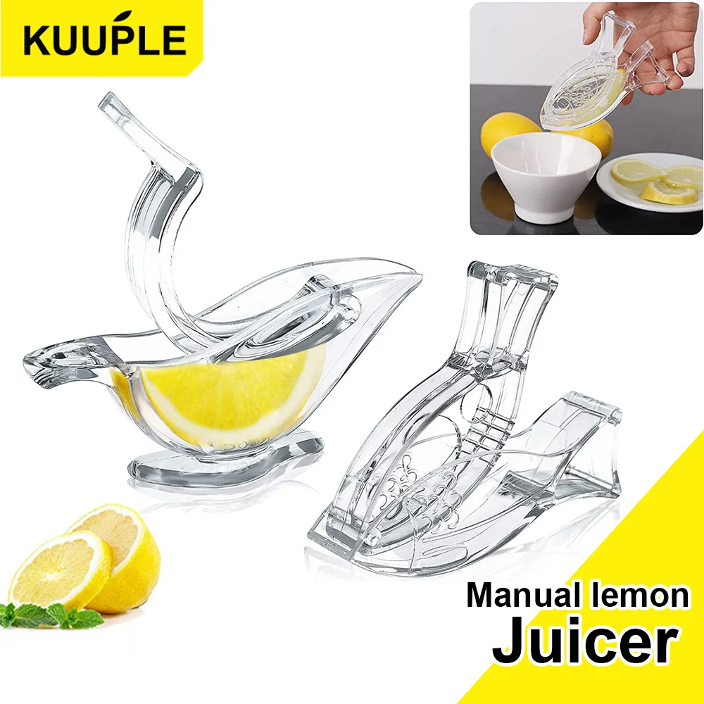 Manual Fruit Juicer, Lemon Squeezer Hand Juicer, Portable Fruit