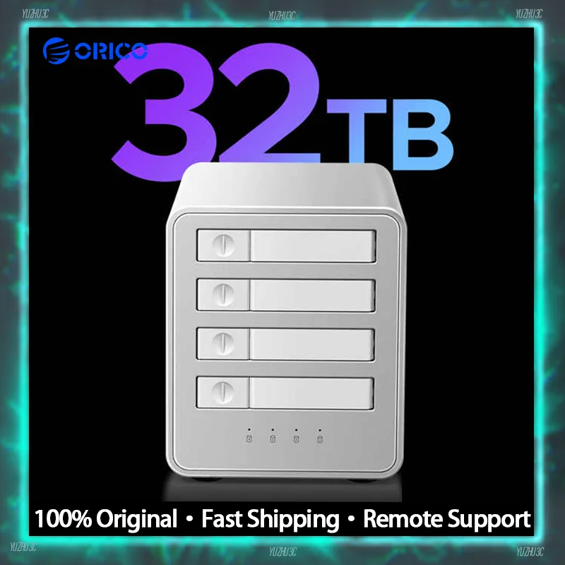 ORICO 8848RC3/8858RC3 All-Flash SSD Enclosure with 40Gbps USB4