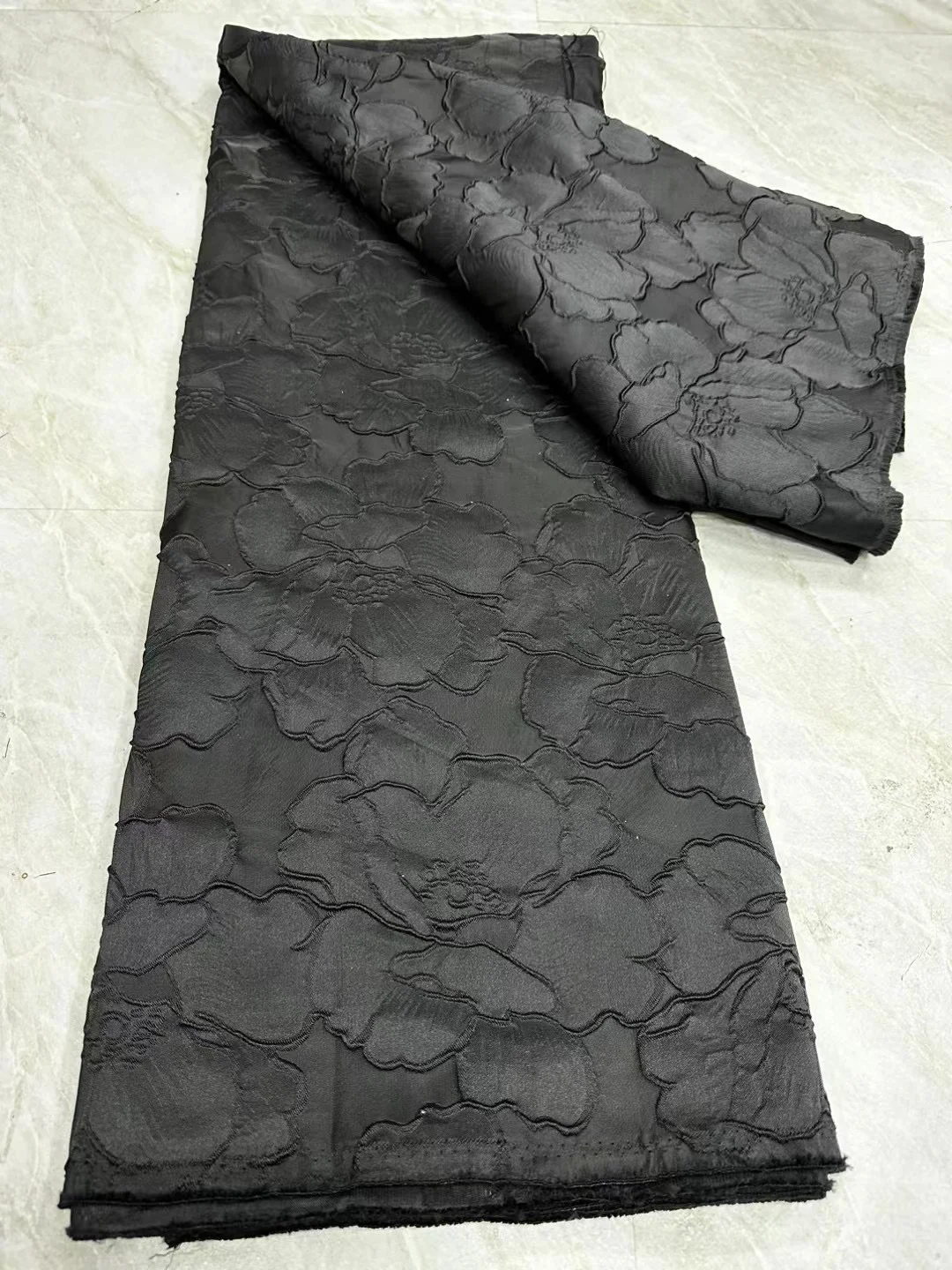 Nigerian Brocade Lace Fabric African Jacquard Gilded for Sewing Dresses