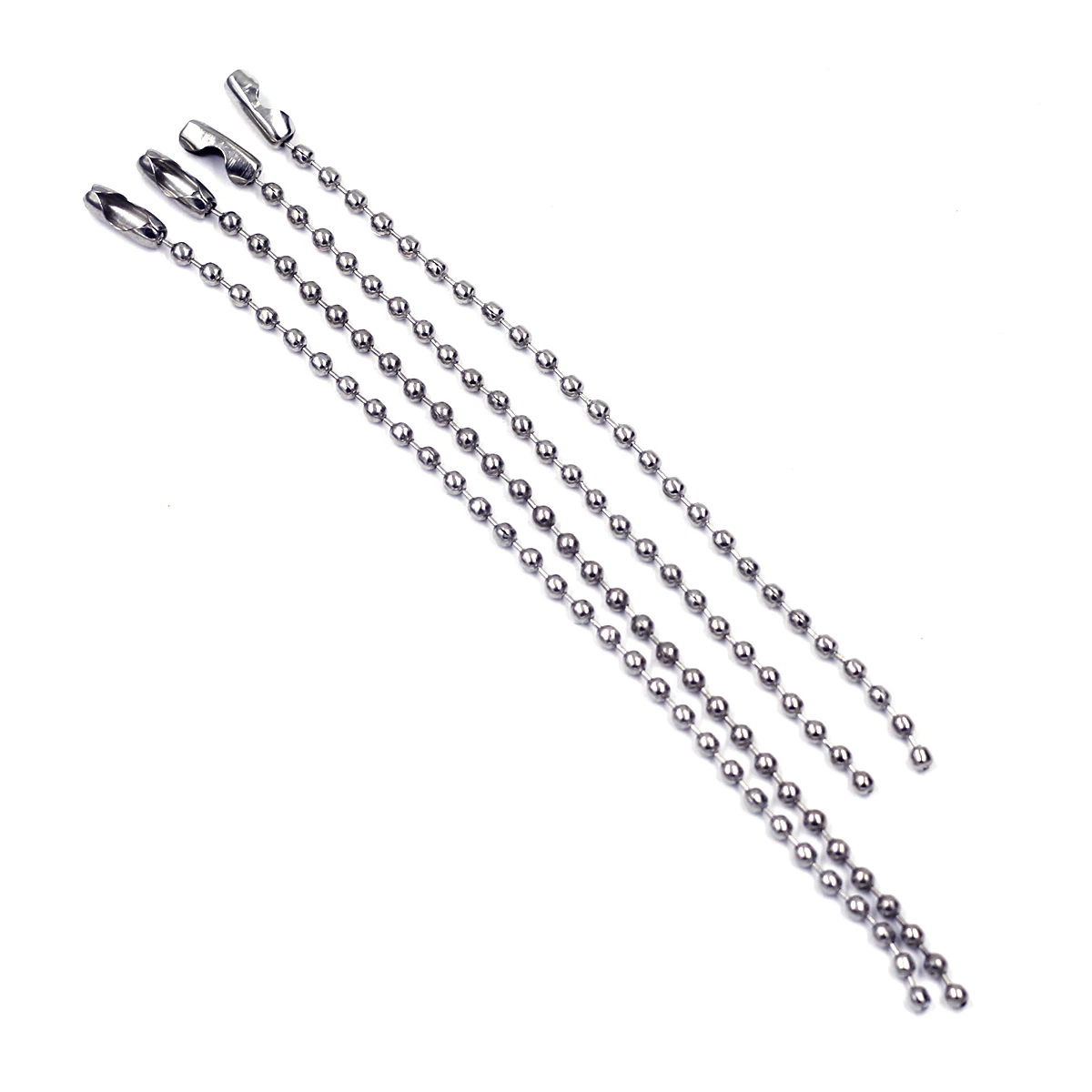 

Connector Clasps Ball Keychains Extended Chain Alloy For Tag Cloth Silver Tone Jewelry DIY Findings 10cm 12cm