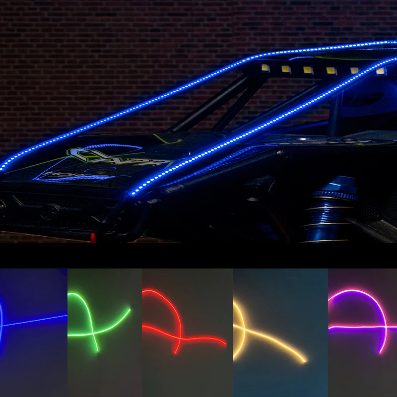 Voiture RC Stunt Car 360° Rotation avec LED, 6 Couleurs