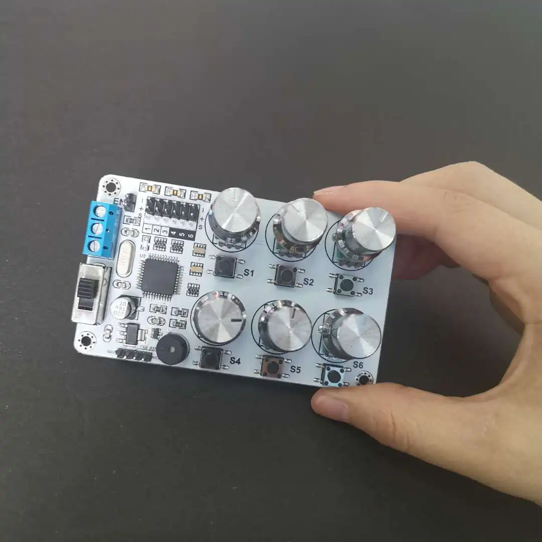 2.1ch Drehknopf Servo treiber 6/8 Kanal Pwn Controller Übers trom schutz Servo tester für Arduino DIY Roboter Arm Board – Detail 5