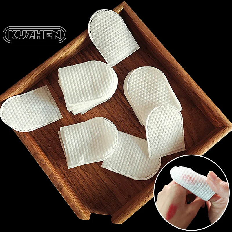 Cotton Makeup Pads 120pcs/Bag U-Shaped Pocket