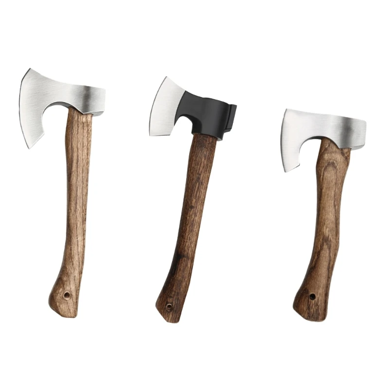 High Hardness Metal Hatchets with Nonslip Comfortable Grip for Campers & Farmers 2