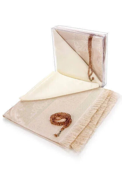 Специальный набор молитвенный коврик IQRAH для четки в коробке на День отца