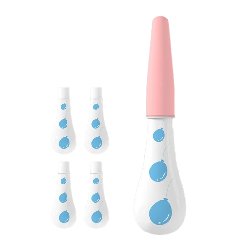 QX2D Ergonomic Baby Nasal Aspirator Tool for Quick and Efficient Congestion Relief