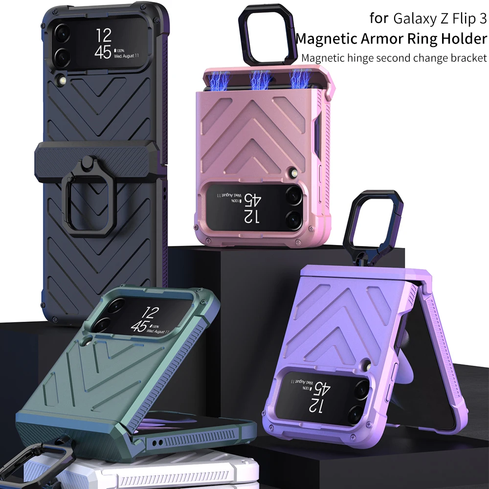 Galaxy Z Flip 3 Case Hinge Protection Samsung Z Flip 3 Case Hinge
