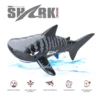 RC Boat robot blue whale black shark remote control boat ship Rc Fish Animals swimming pool water games child children toys Gift 5