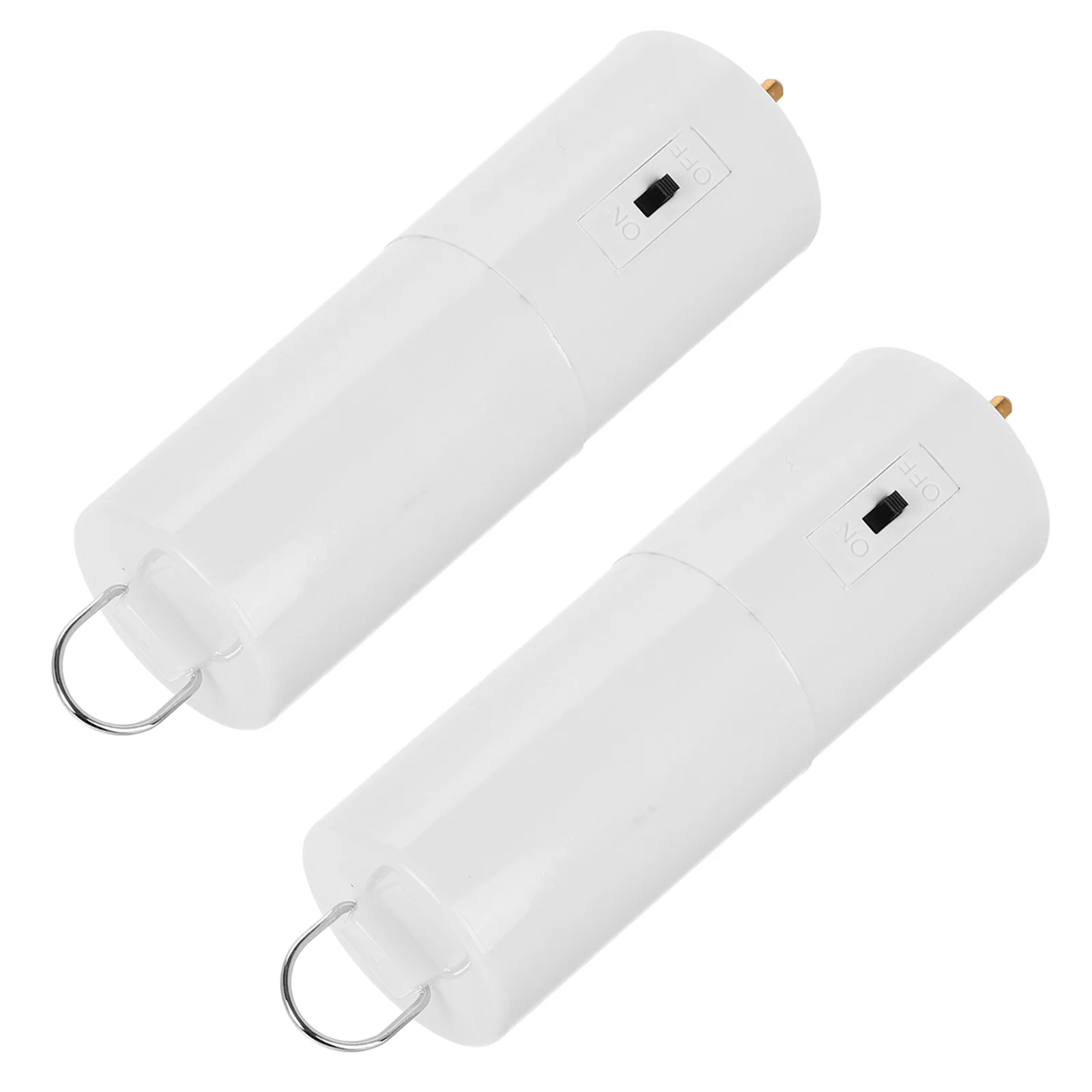 2 Pcs Windmill Rotating Motor Camping Bell DIY Chimes Garden Spinning for Props Hanging Display with Hook Decorate