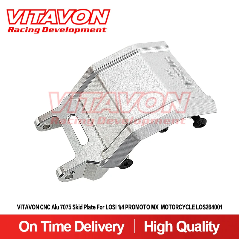

VITAVON CNC Alu 7075 Нижняя противоскользящая пластина для мотоцикла LOSI 1/4 promto MX LOS264001