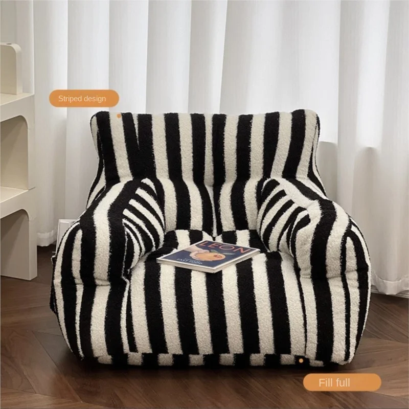 K-star Dopamine Color Solid Color Simple Earless Adult And Children's Sofa children sofa single sofa chair Reading Corner Lazy Sofa Chair Mini Dropshipping