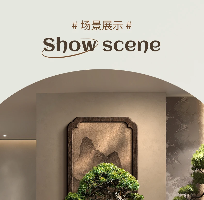 LED light Welcome Pine New Chinese Hallway Decorative Painting Corridor Hanging Painting Advanced Sense Entrance Door Mural Ligh LED light Welcome Pine New Chinese Hallway Decorative Painting Corridor Hanging Painting Advanced Sense Entrance Door Mural Ligh