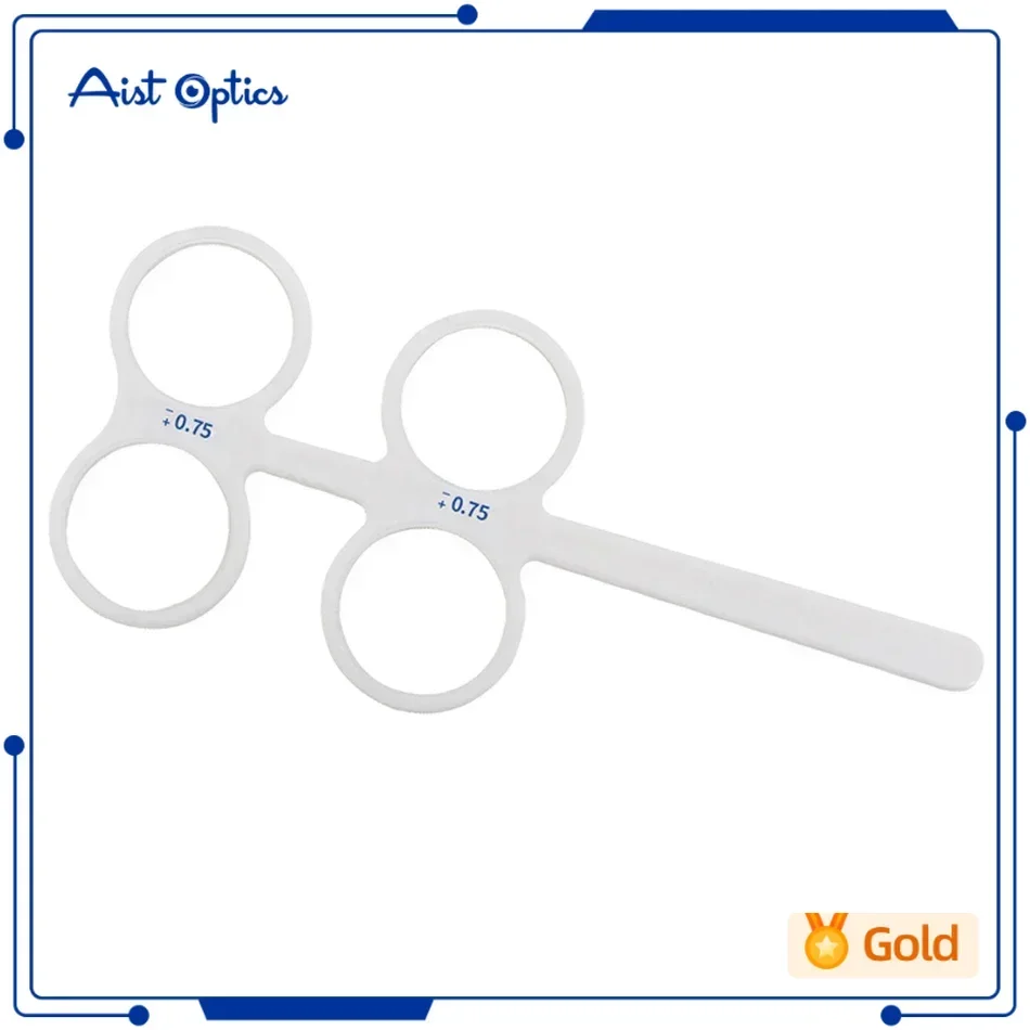 Optical Instruments 4 Lens Plastic Optical Flipper Ophthalmic Holder eye trainer occluder optometry equipment