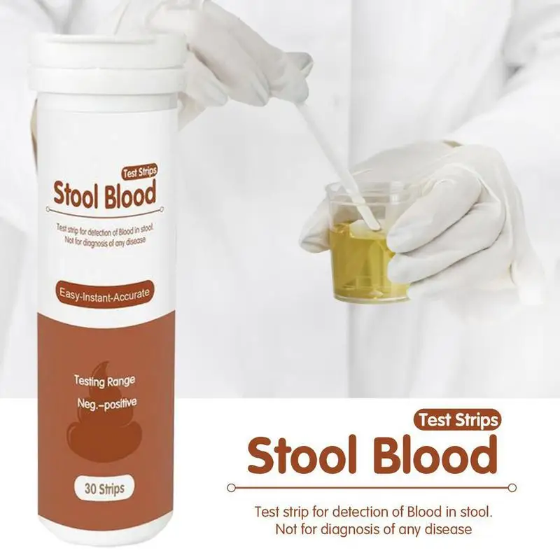 StoolBloodTestStripsAnalysisPaperStripsForMonitoringBloodIn