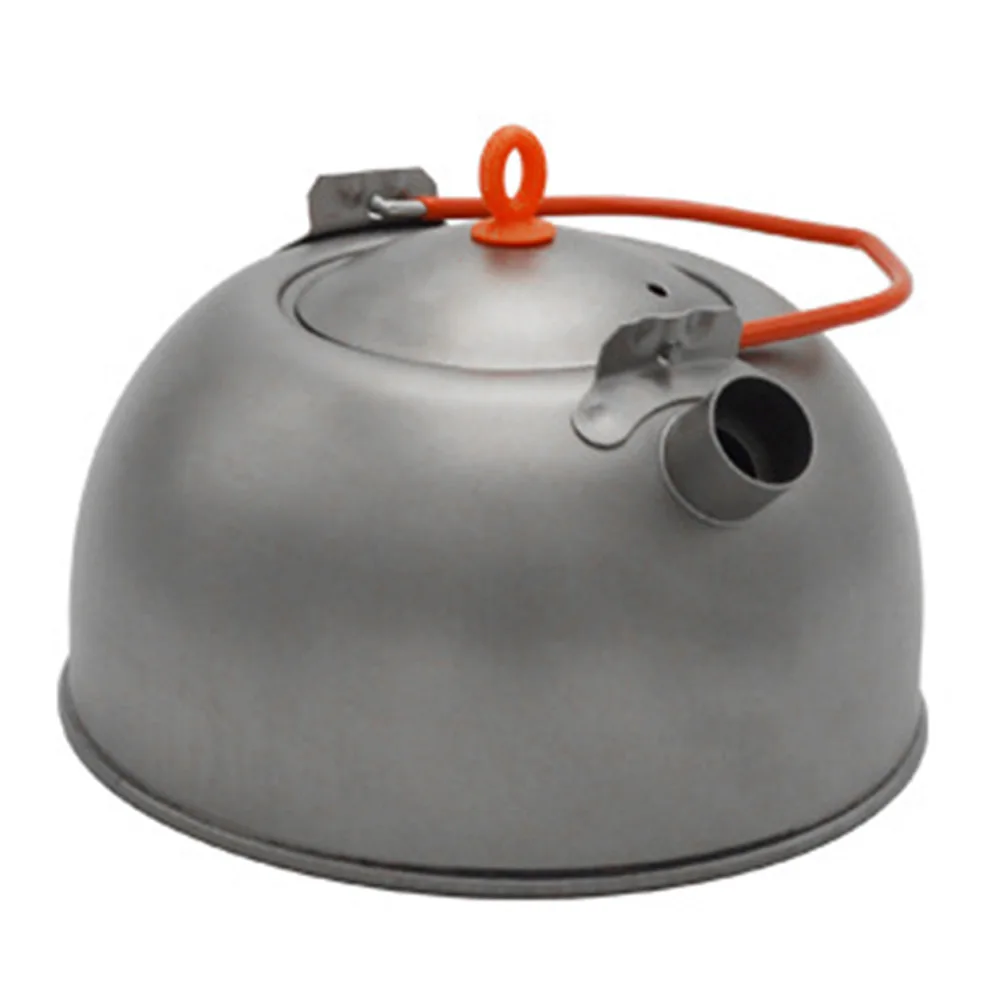 

Cups Tea Cup Tea Kettle Boiling Kitchenware Foldable Handle Titan-ium 130 * 60mm 40ml 600ml Anti-scald Backpacking
