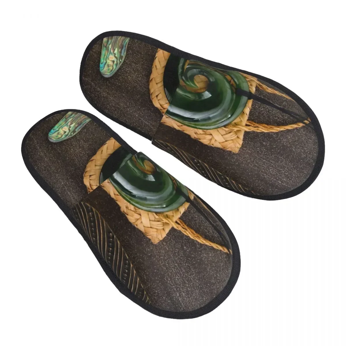 

Тапки NZ Maoris Culture женские, удобные домашние тапочки с пенным наполнителем с эффектом памяти, обувь для спальни, без застежки