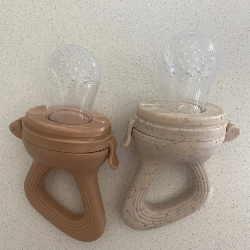 3PCS/Set Silicone Baby Fruit Feeder Baby Pacifier Food Vegetable Supplement Soother Infant Nibber Teether Feeding Items