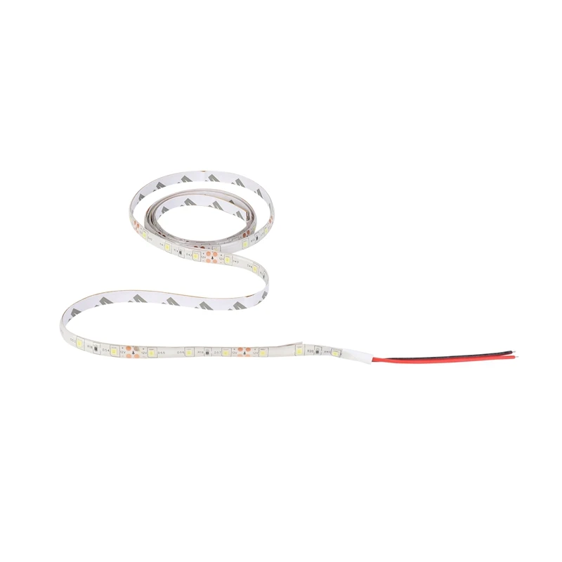 SMD 방수 LED 라이트 스트립, DC 12V, 흰색, 1M, 60-3528, 10 개