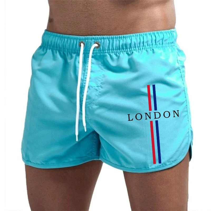 Mens Beach Shorts Quick Dry Sporty Running Cycling