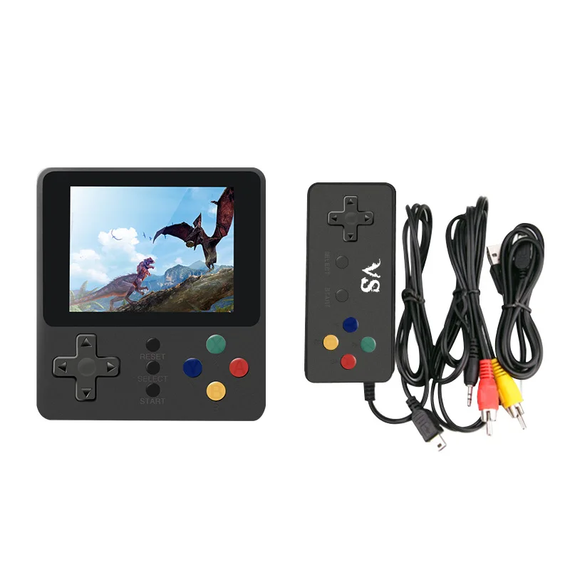 500 In 1 Mini Fc Retro Retro Classic Game Console 3 Inch LCD Video Game Handheld Handheld Game Console 