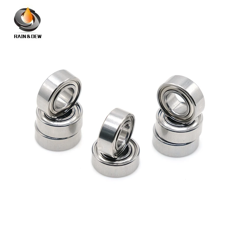 10PCS S687ZZ 7x14x5mm Stainless Steel Ball Bearing