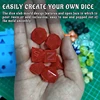 DND Dice Mold Silicone 7 Standard Polyhedral Sharp Edge Dice Slab Mould for D&D, Tabletop RPG 4