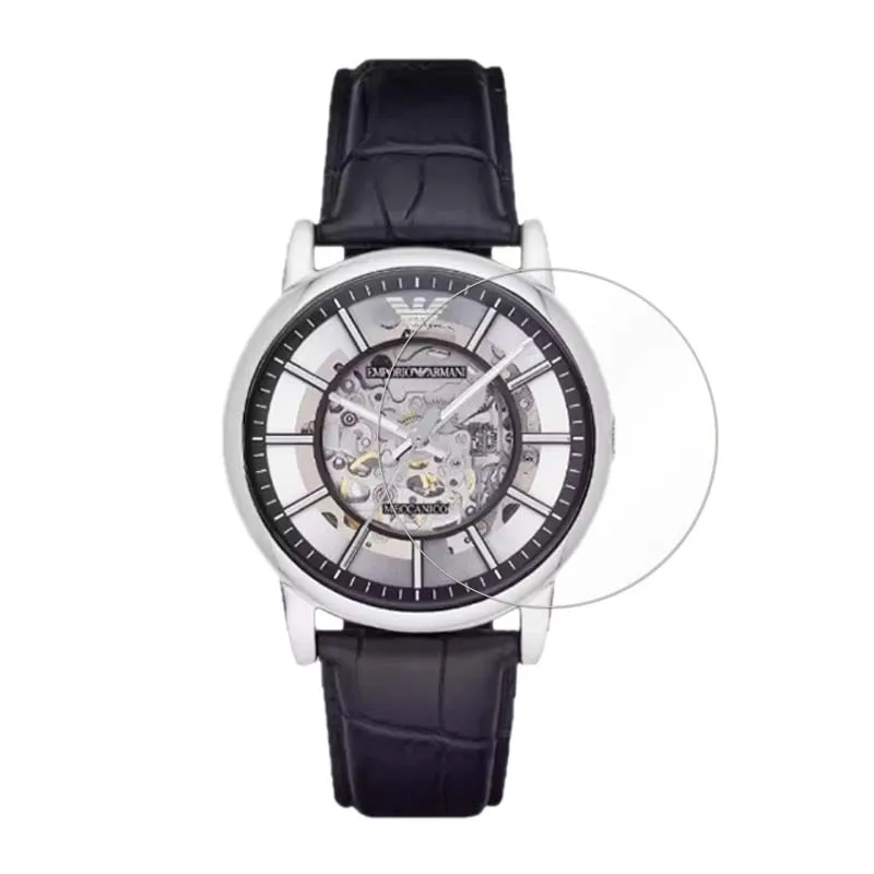 2 In 1 For Emporio Armani Watch AR1981 Clear Matte Full Cover Back Front Screen Protector Soft TPU Hydrogel Film Not Glass