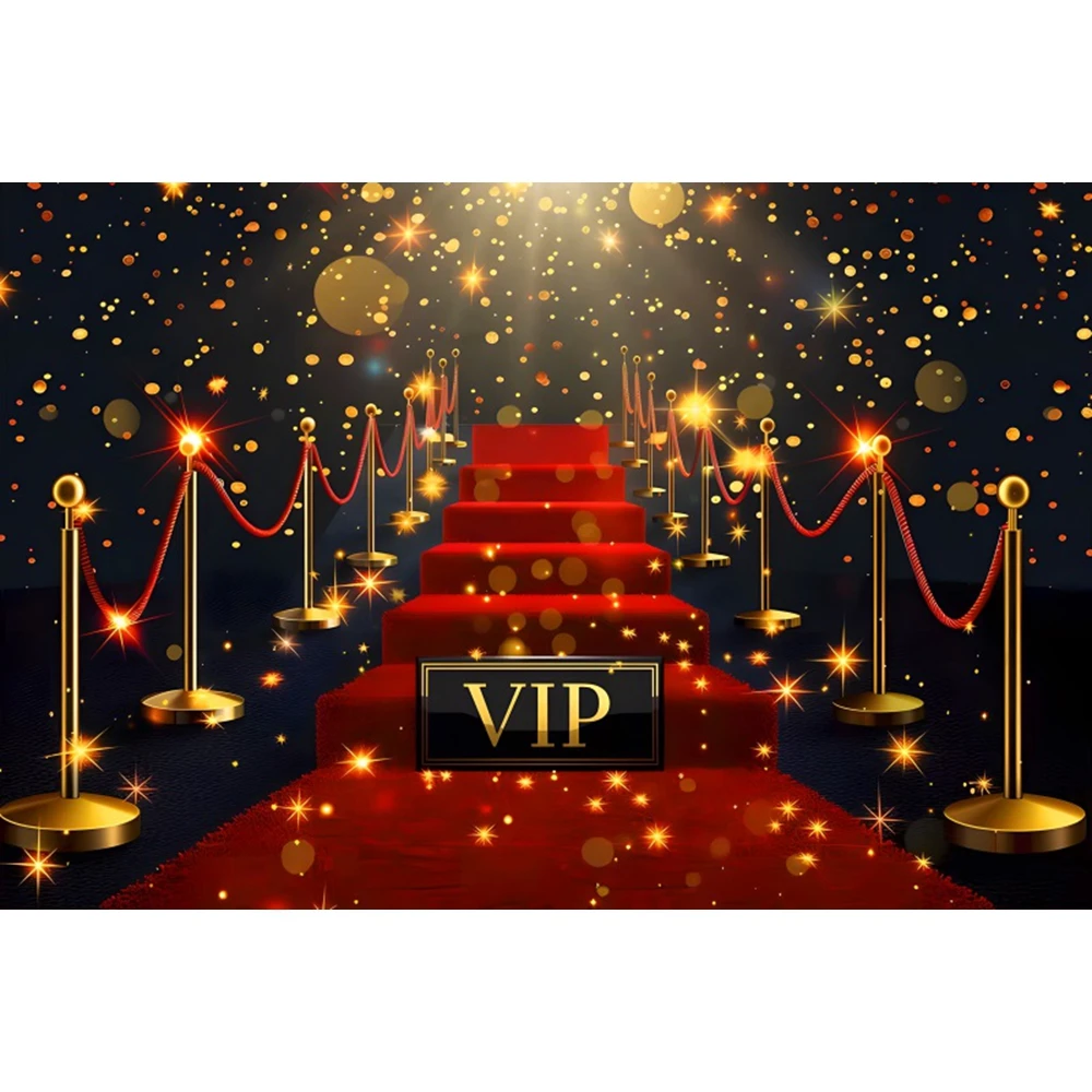 Red Carpet VIP Stairway Backdrop Hollywood Star Movie Night Cinema Film  Event Ceremony Adult Birthday Photography Background - AliExpress, image size:1000x1000
