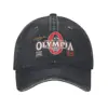 Chris Bumstead CBUM GYM Unisex Style Baseball Caps  Distressed Washed Caps Hat Vintage Outdoor Travel Adjustable Snapback Hat 1
