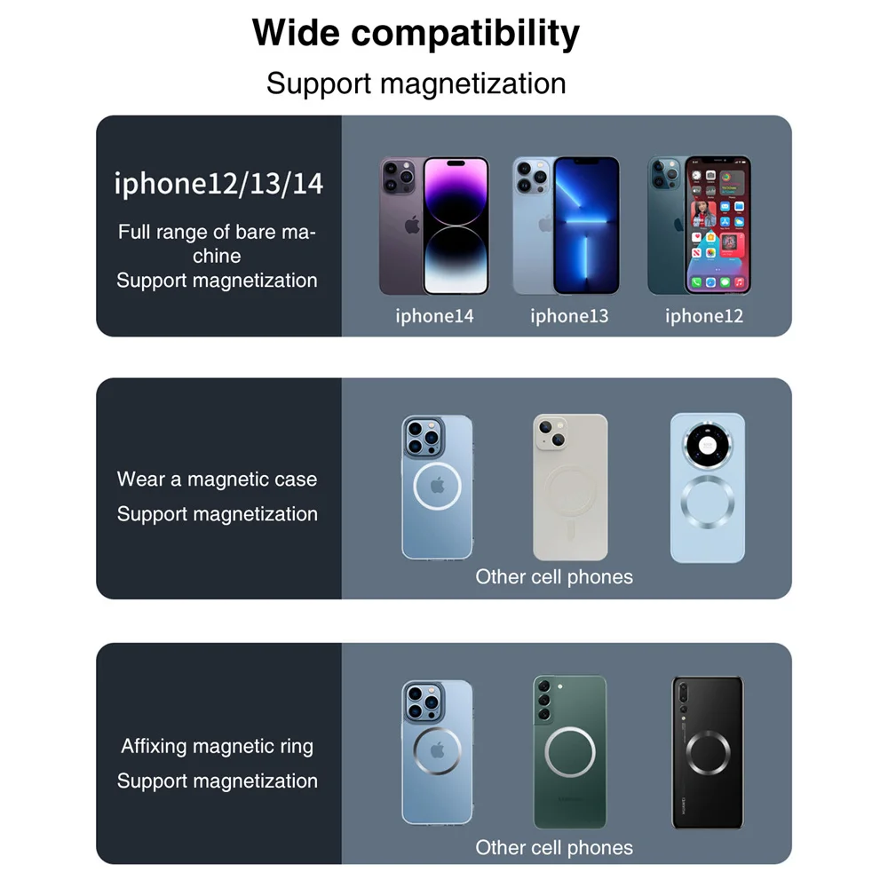 New for Magsafe Stand Holder Desktop Magnetic Phone Holder Stand Smartphone Bracket for Iphone 12 13 Mini Pro Max Phone Mount