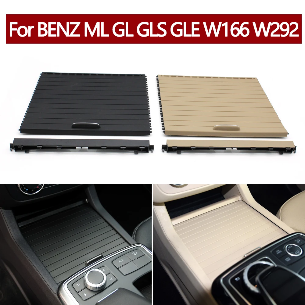 

Для Mercedes Benz W166 W292 ML GL GLE GLS интерьерный автомобильный держатель стакана для питьевой воды затвор поворотная крышка 2012-2018 1666803814