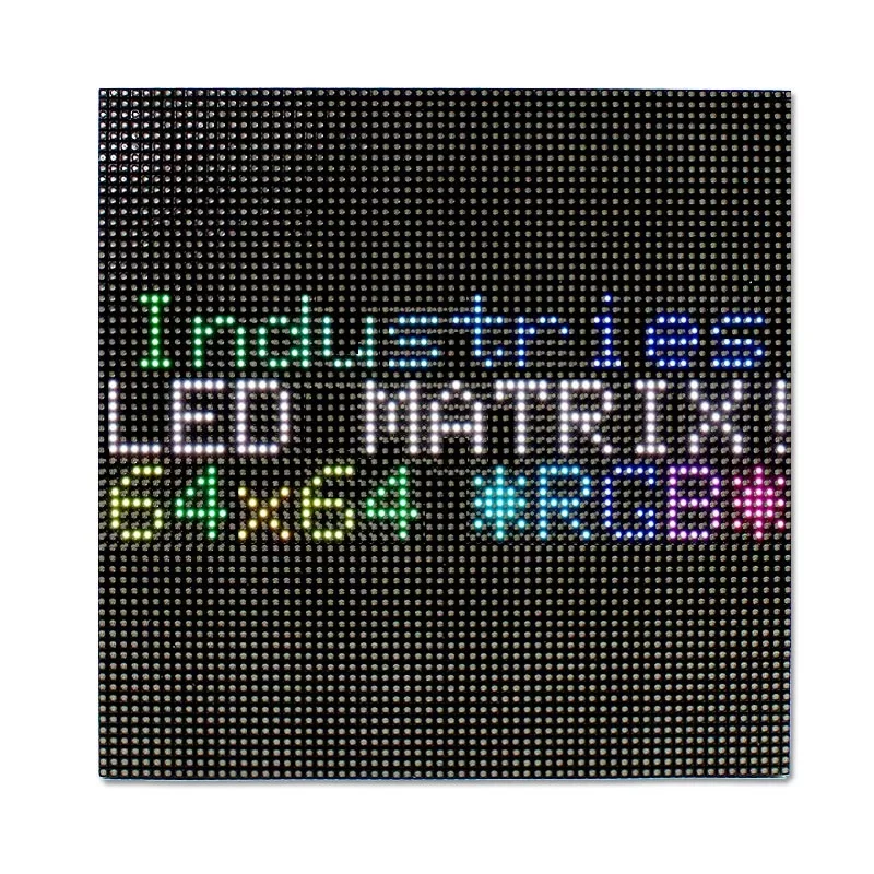 High Resolution P2.5 64x64 Pixels Indoor RGB LED Panels,LED Matrix，Indoor Full Color LED Video Wall Module 2.5mm Pitch