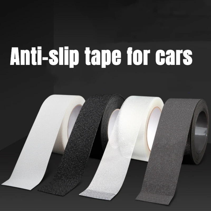 

5D Non-slip Nano Glue Car Sticker PEVA Rubber Non-slip Tape Stickers for Step Wear Toilet Bathroom Floor Wear Strip for Home Car