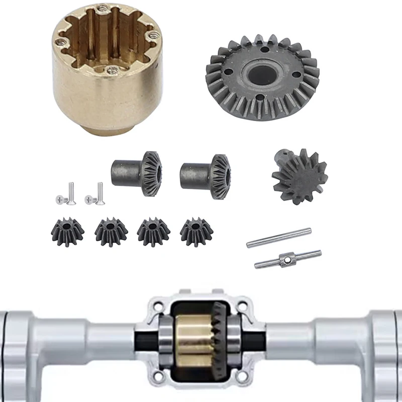 

Набор шестерен дифференциальных передач, для 1/24 FMS, FCX24, MAX, smascher, 1/12, FJ45, для детали гусеничного трактора