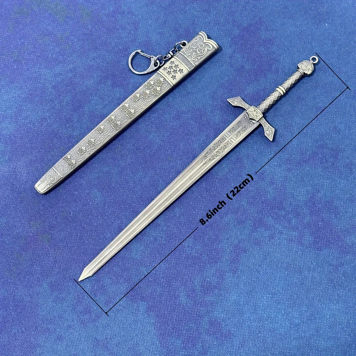 Exquisite 8.6-Inch Metal Elden Ring Katana – Authentic Japanese Samurai Sword Replica