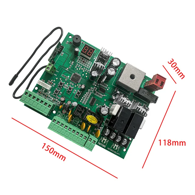 DC 24V PCB Control Board Electric Gate Swing Gate Auto Gate Door Opener 433mhz Remote Control 6
