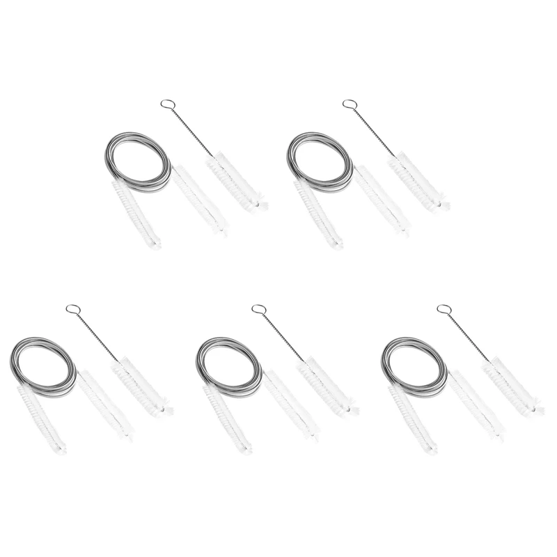 

New-5X Respirator Hose Tube Cleaning Brush CPAP Cleaner Supplies Drinking Pipe Tube Cleaner Bottle Brush Cleaning Tools